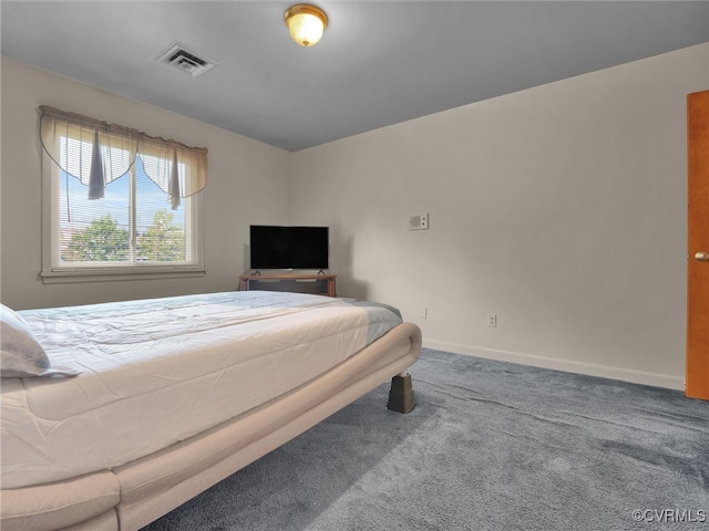 bedroom featuring carpet floors