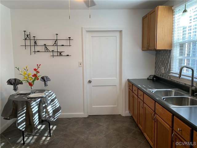 kitchen featuring sink