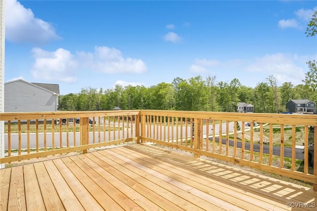 view of deck