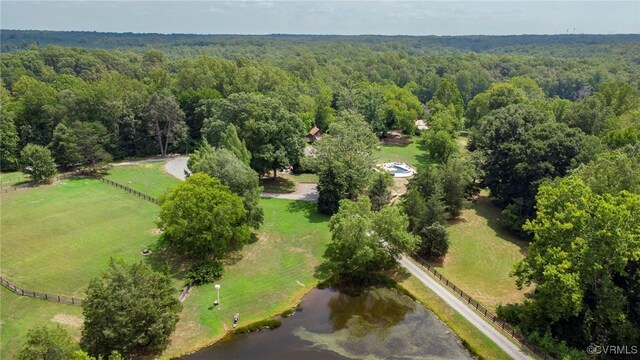 4048 Broad Street Rd, Gum Spring, VA 23065 - view of rural area featuring a forest and a nearby body of water