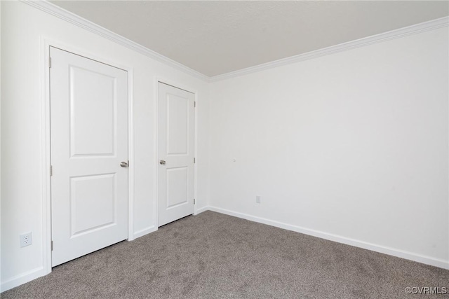 751 Jones St, Petersburg, VA 23803 - unfurnished bedroom featuring carpet flooring and ornamental molding