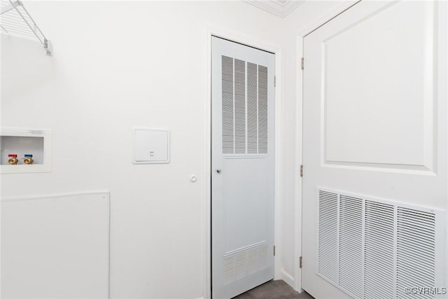 751 Jones St, Petersburg, VA 23803 - laundry area featuring a heating unit and hookup for a washing machine