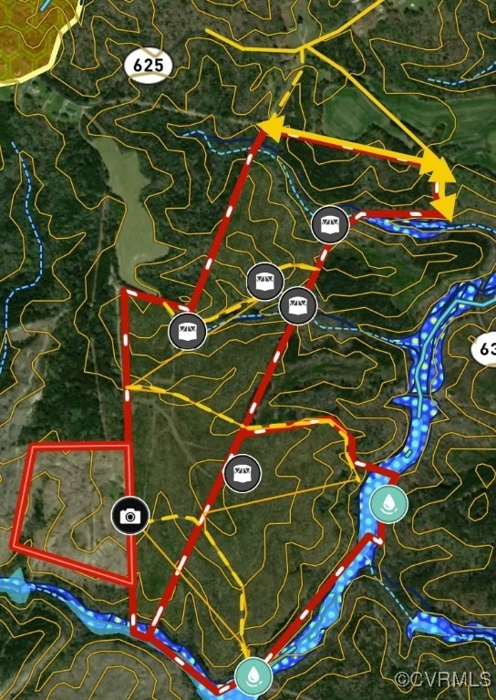 00 Walnut Shade Rd, Caret VA, 22436 land for sale