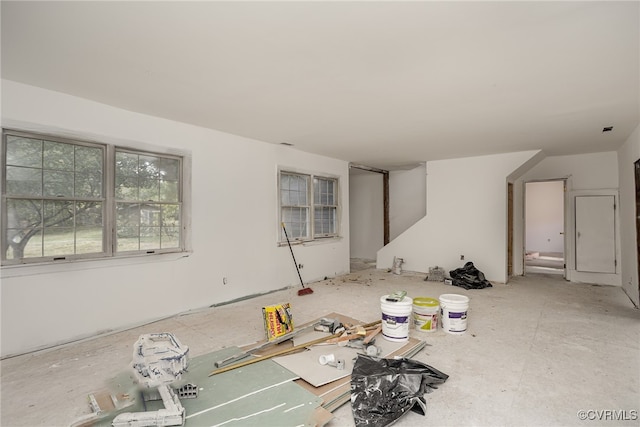 view of unfurnished living room