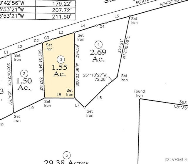 00 Oliver Rd, Prospect VA, 23960 land for sale