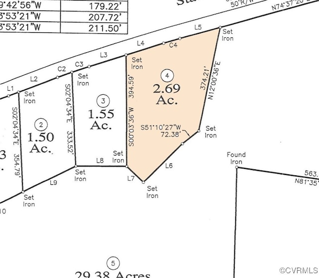 000 Oliver Rd, Prospect VA, 23960 land for sale