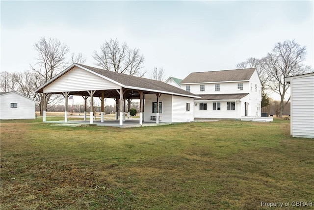1934 Farley Park Rd, Middlesex, VA 23032 - rear view of property with a lawn
