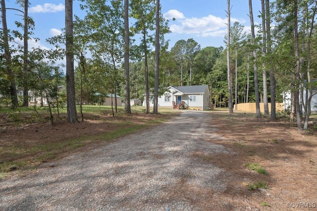 view of front of house