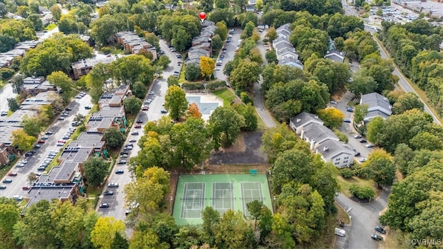 drone / aerial view