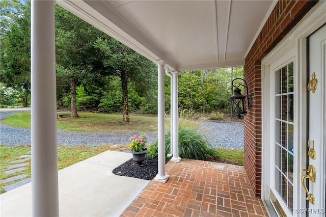 view of patio