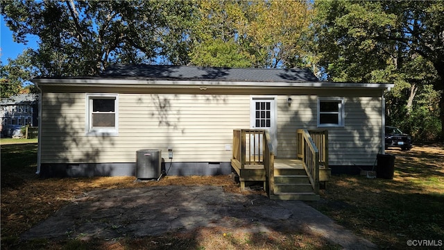 view of rear view of house