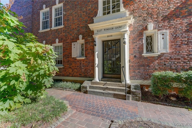 view of property entrance