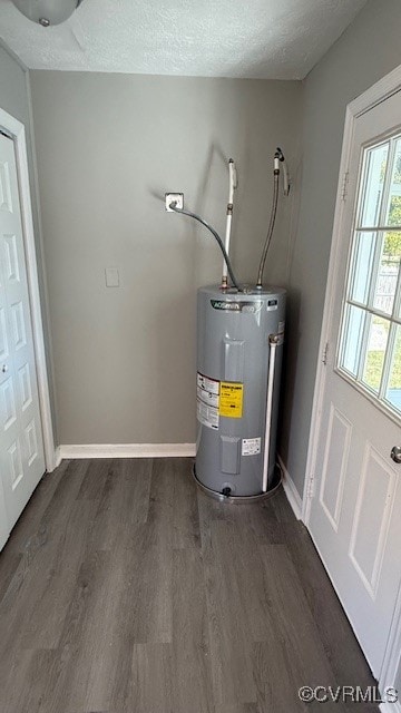 utilities featuring electric water heater