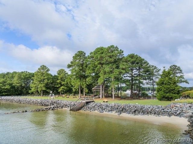 property view of water