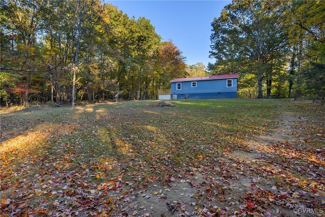 view of yard