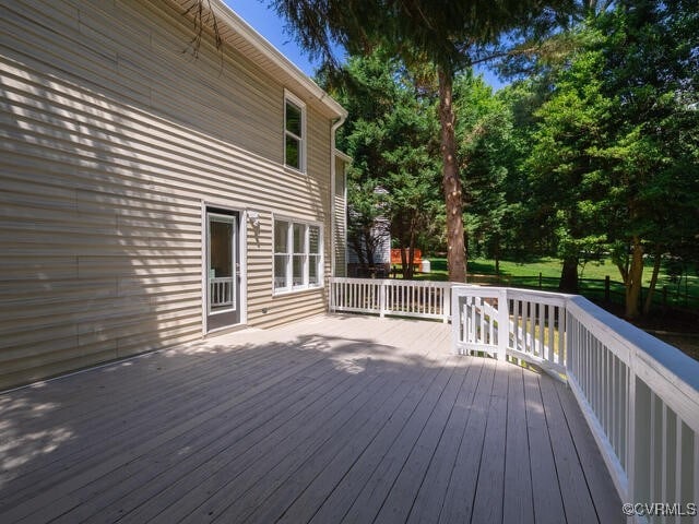 1307 Pritchard Ter, Chesterfield, VA 23235 - view of deck