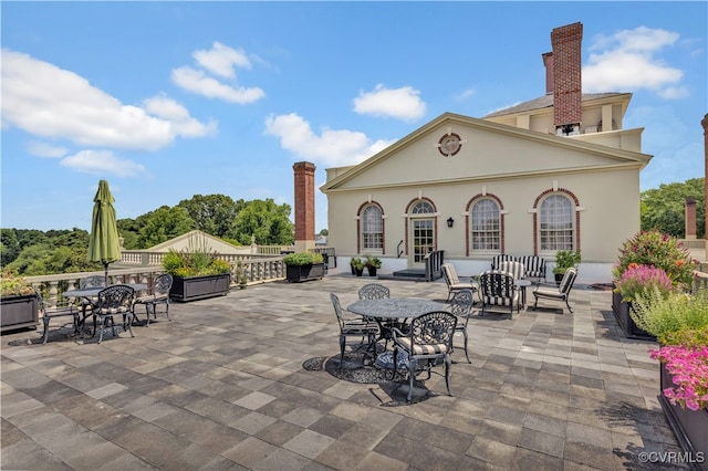 view of patio