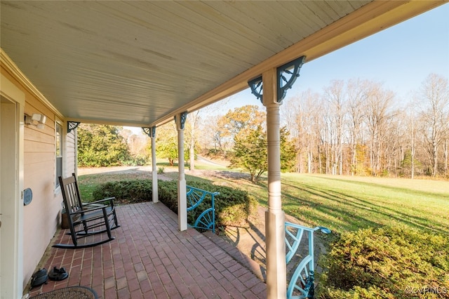 view of patio