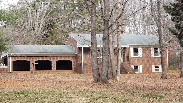 view of home's exterior