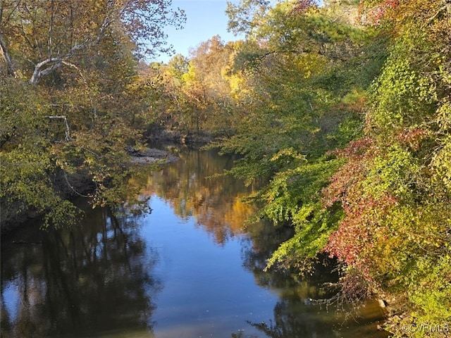 property view of water