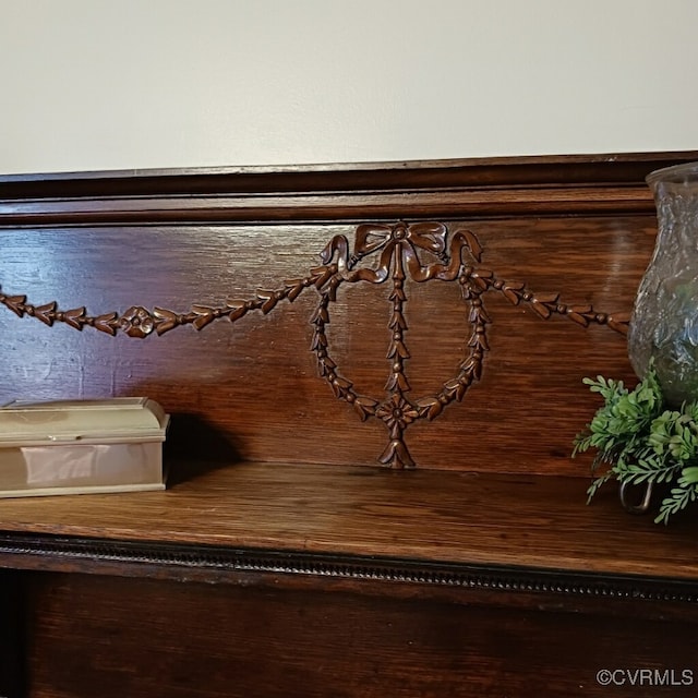 view of room details