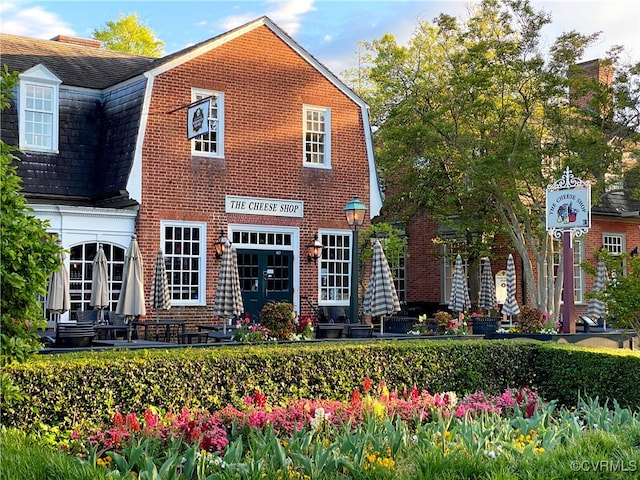 view of rear view of property