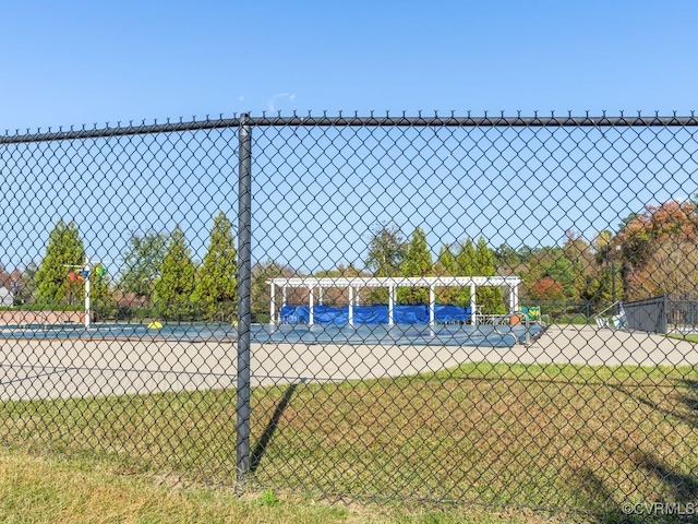 view of pool