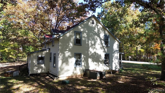 view of rear view of house