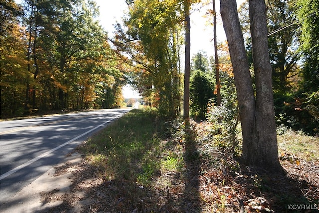 view of street