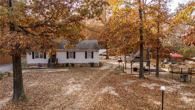 view of front of house