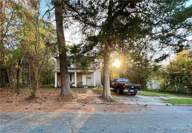 view of front of house