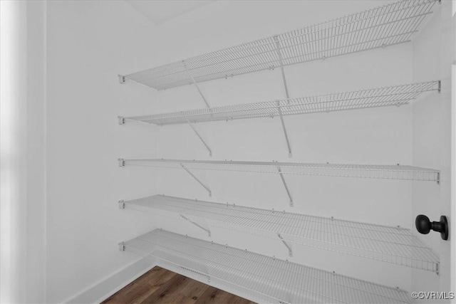 view of pantry