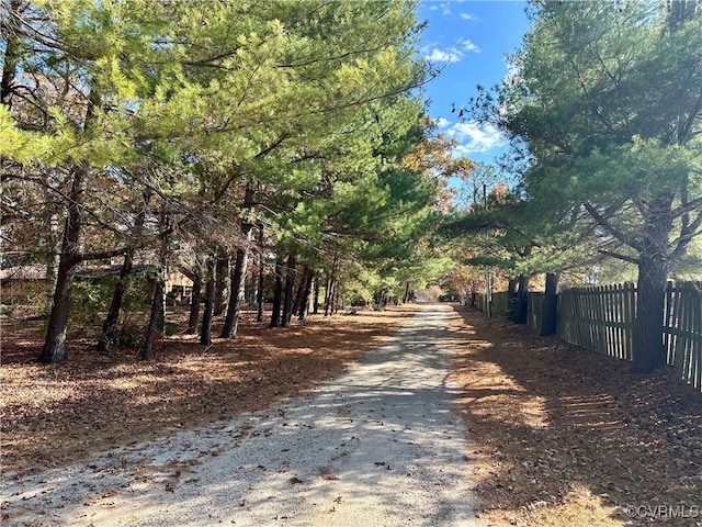 view of street