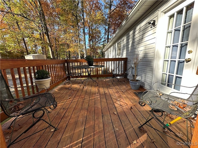 view of deck