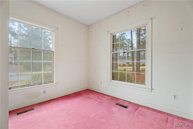 empty room featuring carpet