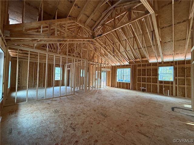 miscellaneous room featuring a wealth of natural light