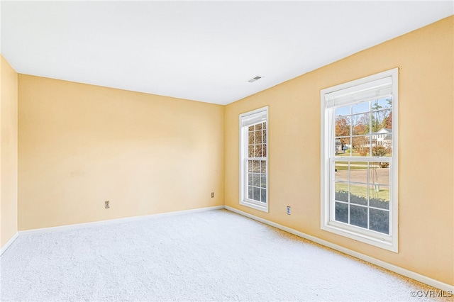 empty room featuring carpet