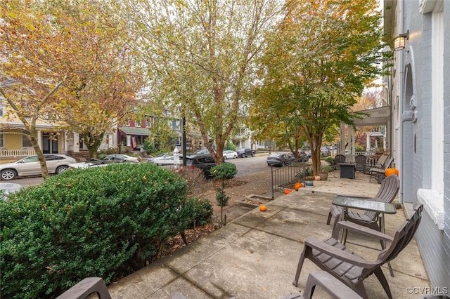 view of patio