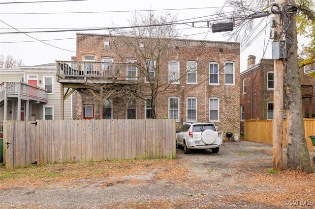 view of townhome / multi-family property