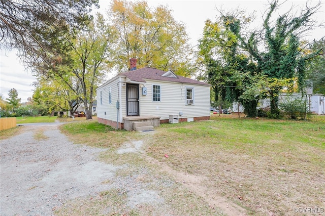 view of rear view of property