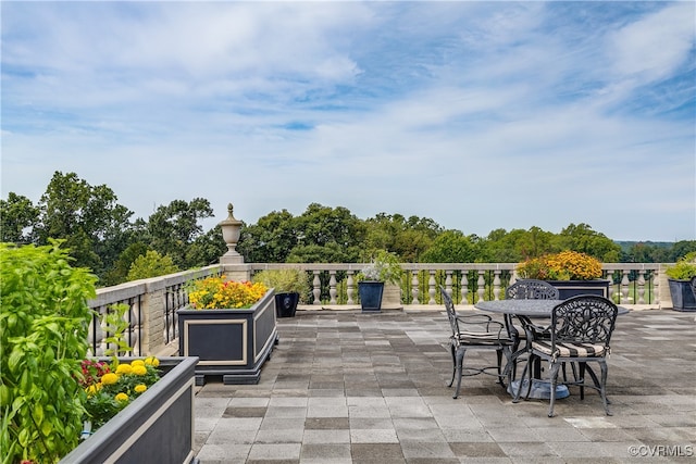 view of patio