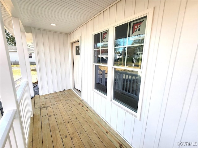 balcony with a porch