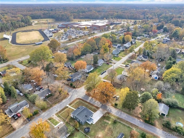 aerial view