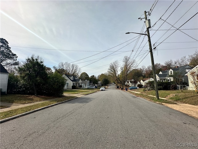 view of road