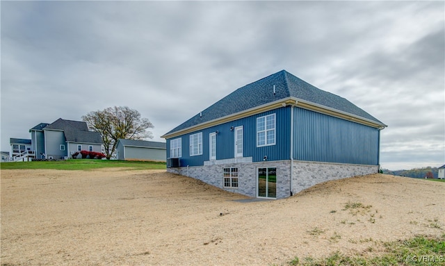 view of property exterior