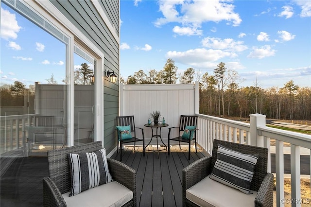 6416 Sanford Springs Cv, Midlothian, VA 23112 - view of wooden terrace