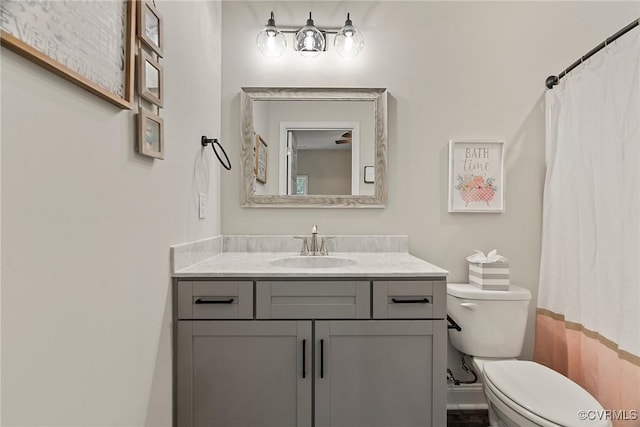 6412 Sanford Springs Cv, Midlothian, VA 23112 - bathroom with vanity and a shower with shower curtain