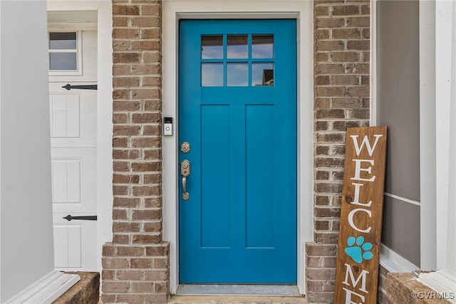 view of property entrance