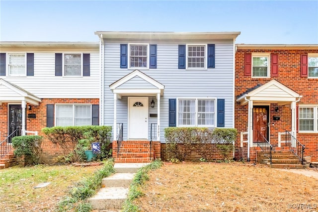 view of townhome / multi-family property