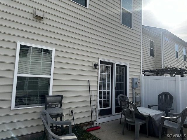 view of patio / terrace